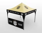 Nůžkový stan 2x3 m s potiskem - Obrázek 2