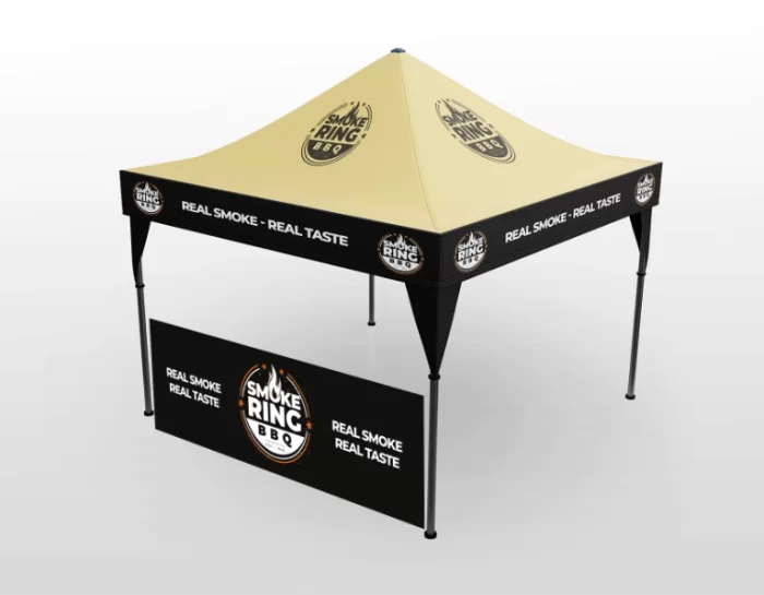 Nůžkový stan 2x3 m s potiskem - Obrázek 2